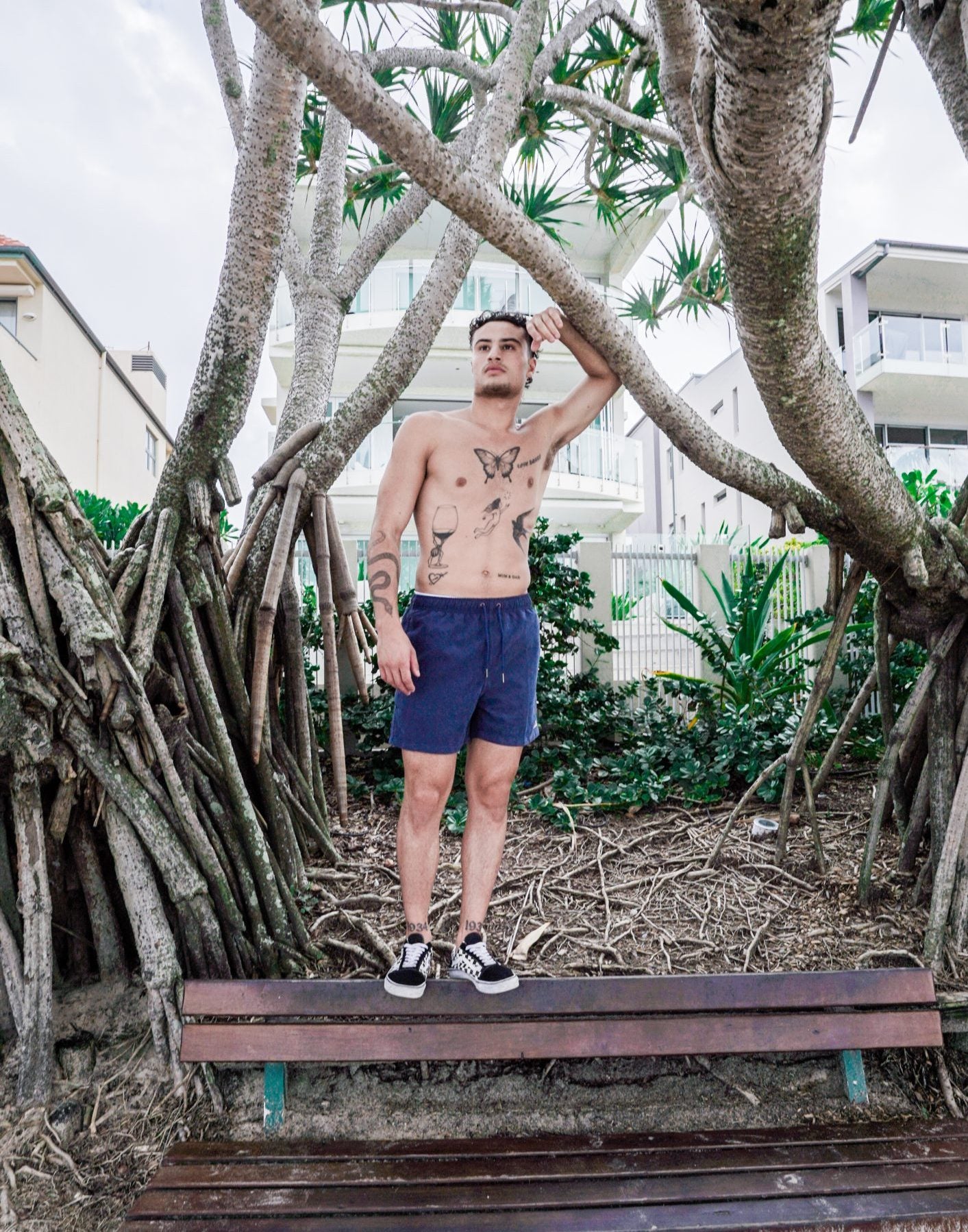 Navy Swim Shorts