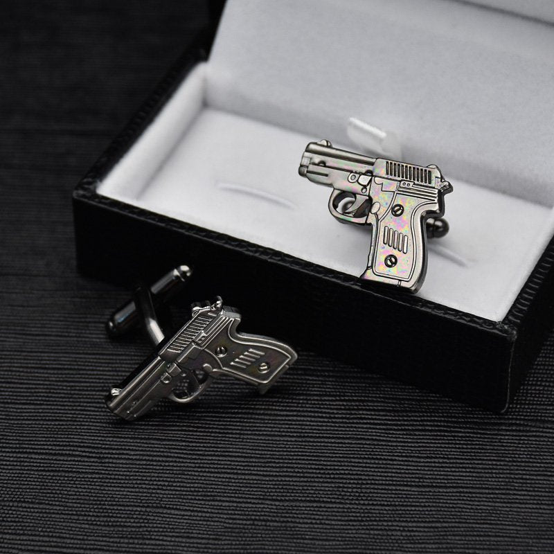 Pistol Cufflinks