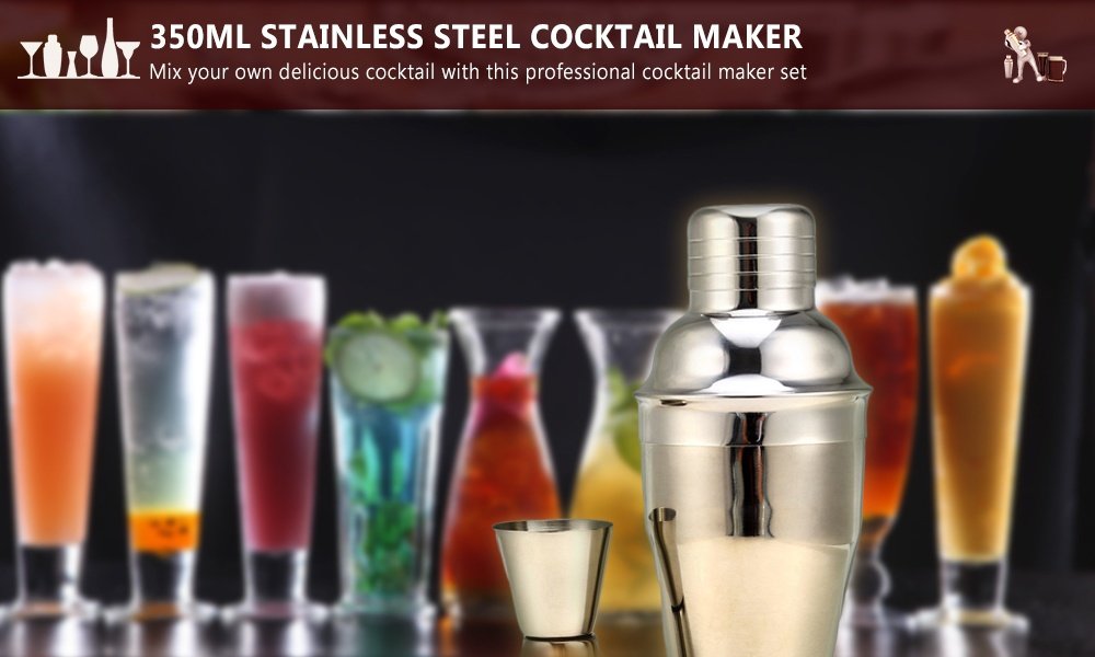 Stainless Steel Cocktail Bar Tool Set