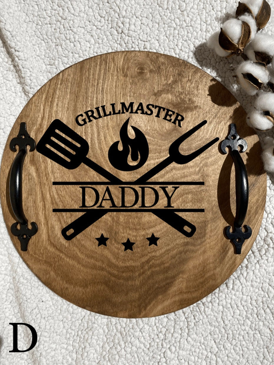 Personalized Grilling Tray With Name